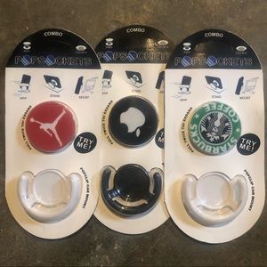 3 cell Phone Expandable Grip mounts new